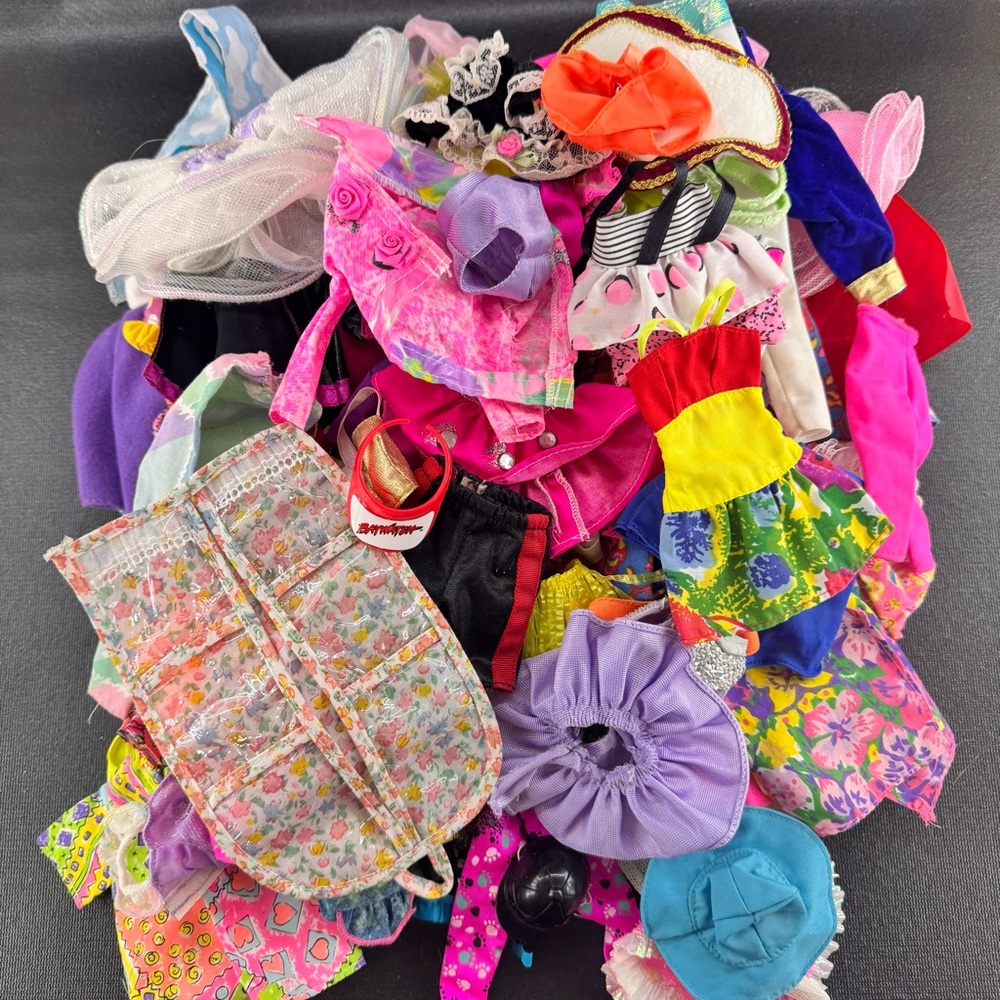 100+ Pieces Vintage 80s/90s Barbie Clothes Ken Skipper Stacie